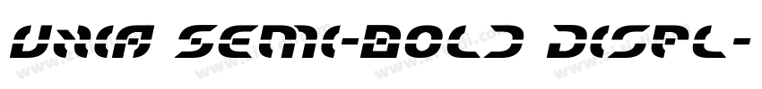 uxia Semi-Bold Displ字体转换